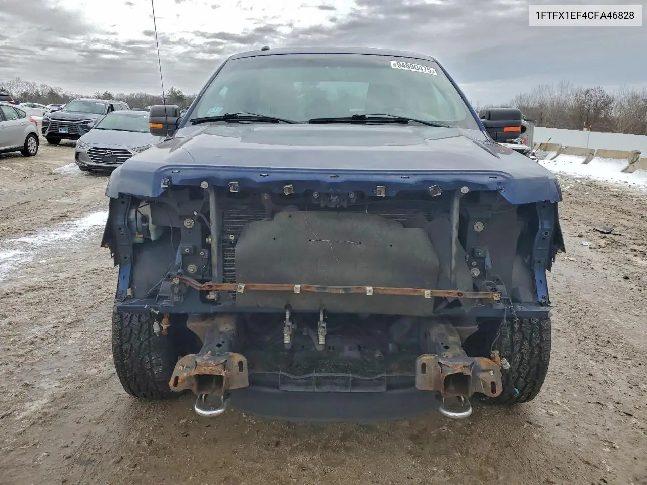 1FTFX1EF4CFA46828 2012 Ford F150 Super Cab