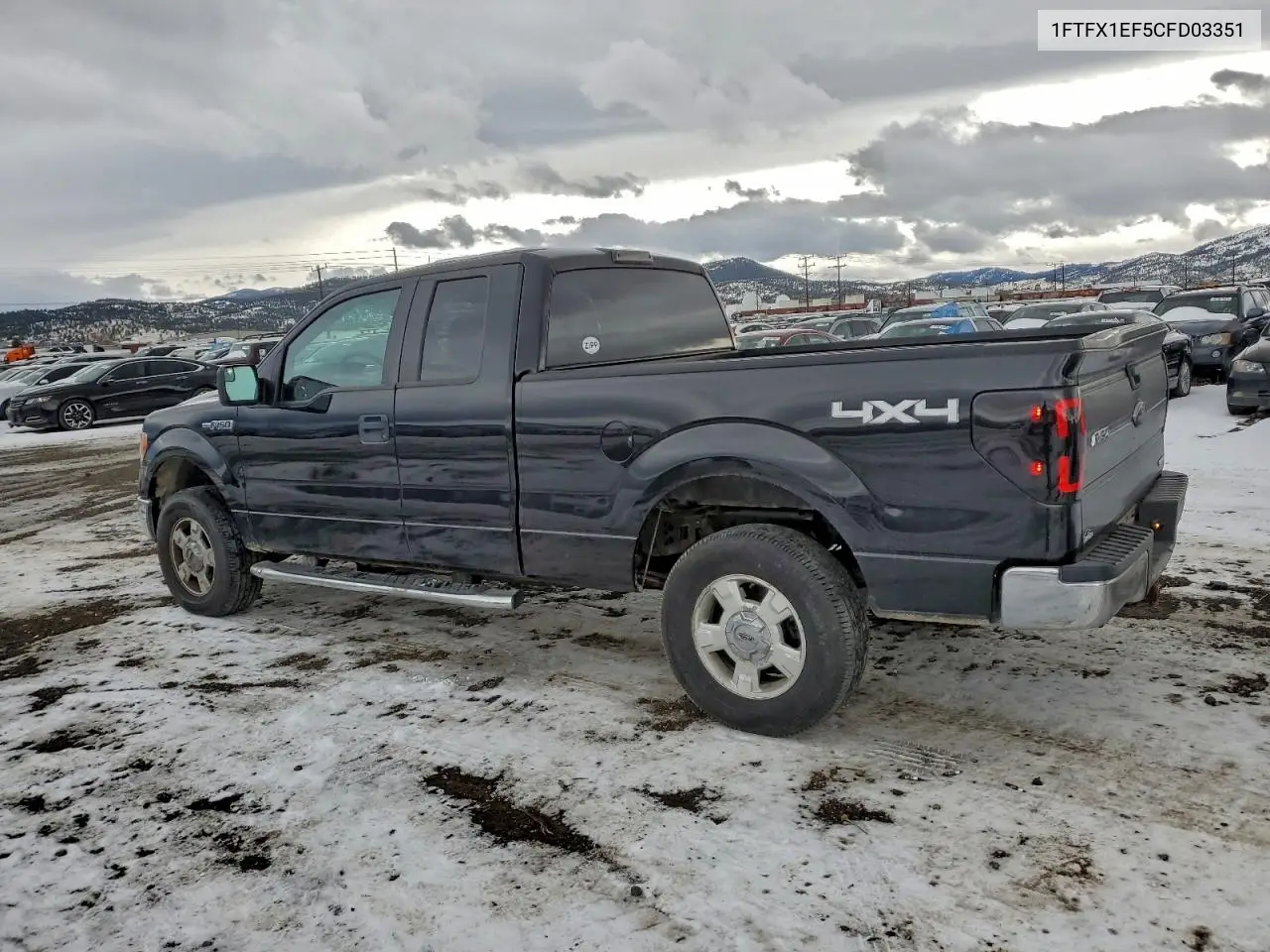 1FTFX1EF5CFD03351 2012 Ford F150 Super Cab