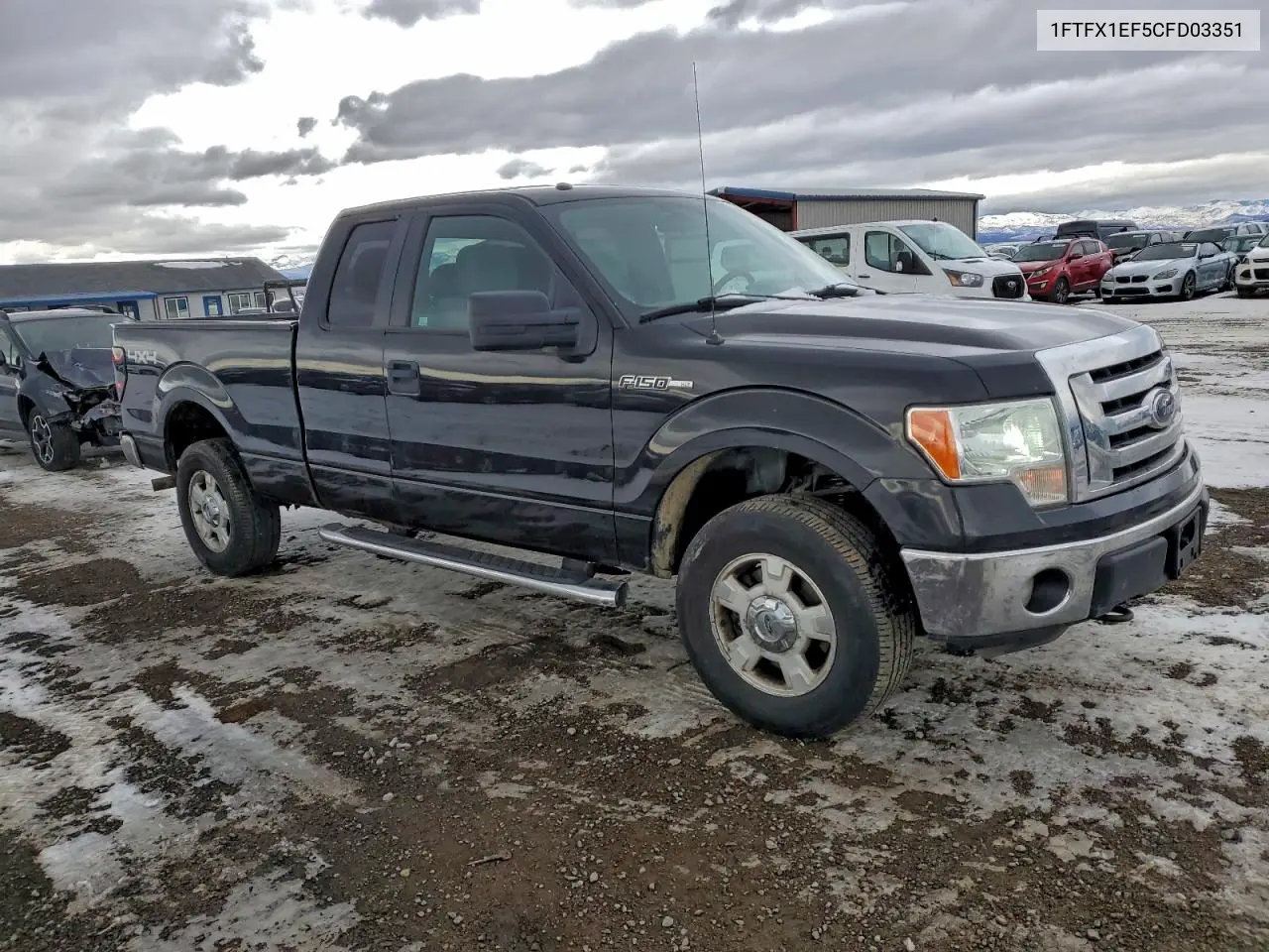 1FTFX1EF5CFD03351 2012 Ford F150 Super Cab