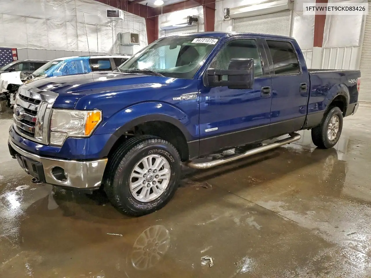 1FTVW1ET9CKD83426 2012 Ford F150 Supercrew