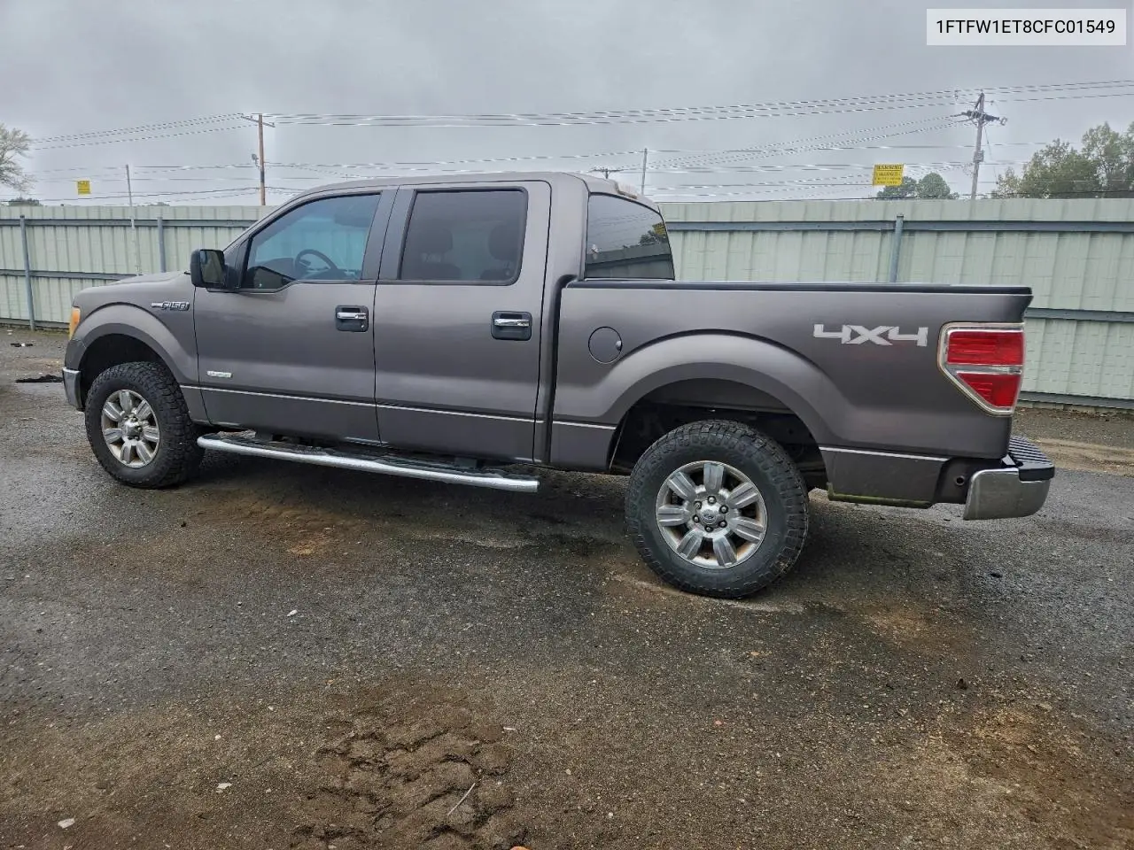 1FTFW1ET8CFC01549 2012 Ford F150 Supercrew