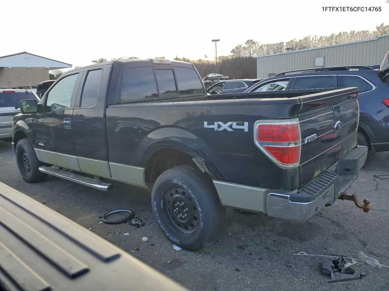 1FTFX1ET6CFC14765 2012 Ford F150 Super Cab