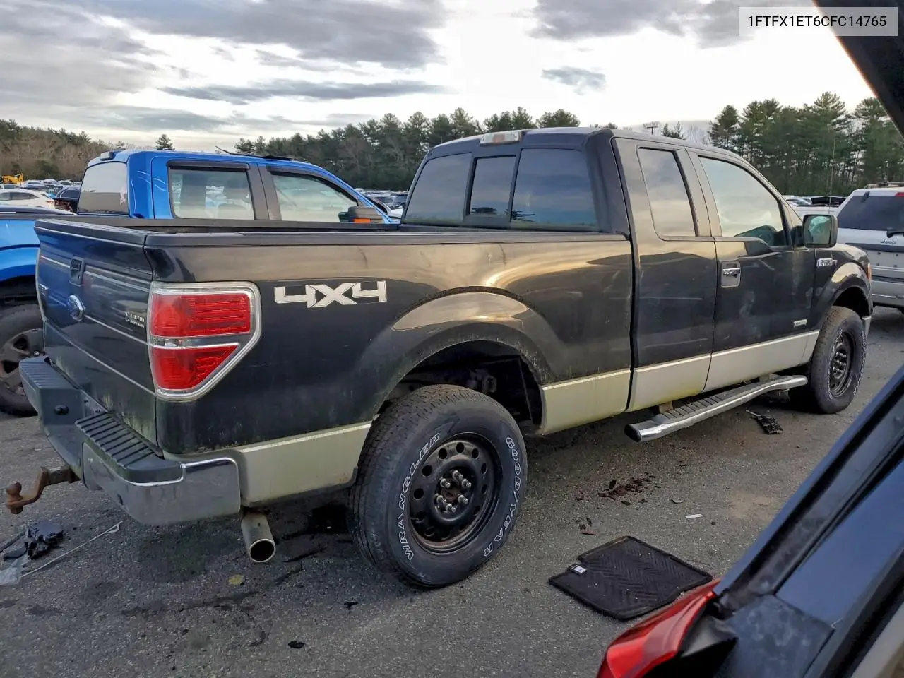 1FTFX1ET6CFC14765 2012 Ford F150 Super Cab