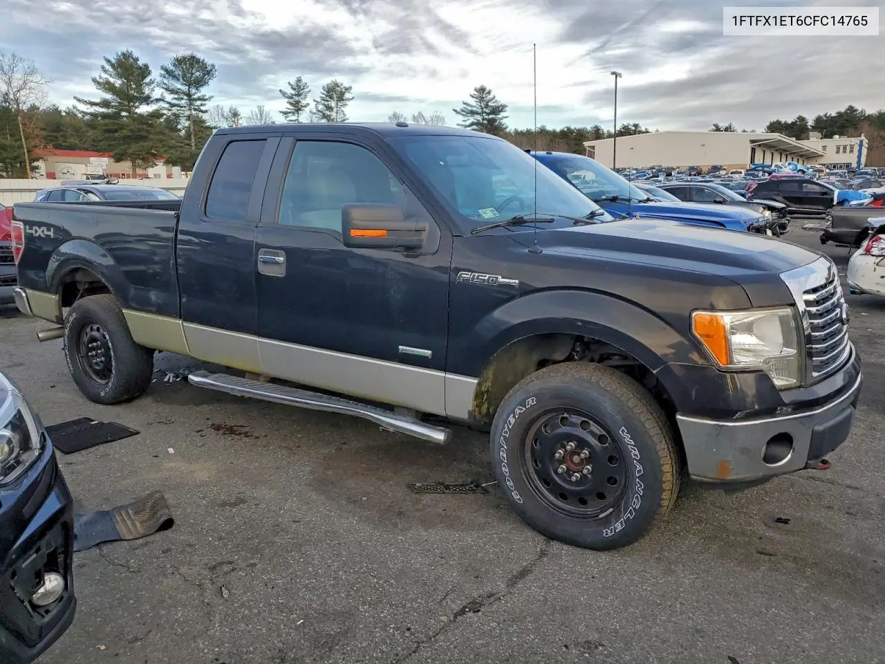 1FTFX1ET6CFC14765 2012 Ford F150 Super Cab
