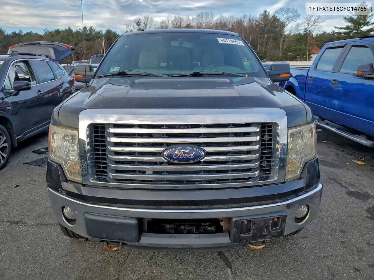 1FTFX1ET6CFC14765 2012 Ford F150 Super Cab