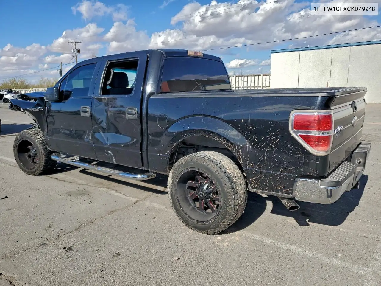 1FTFW1CFXCKD49948 2012 Ford F150 Supercrew