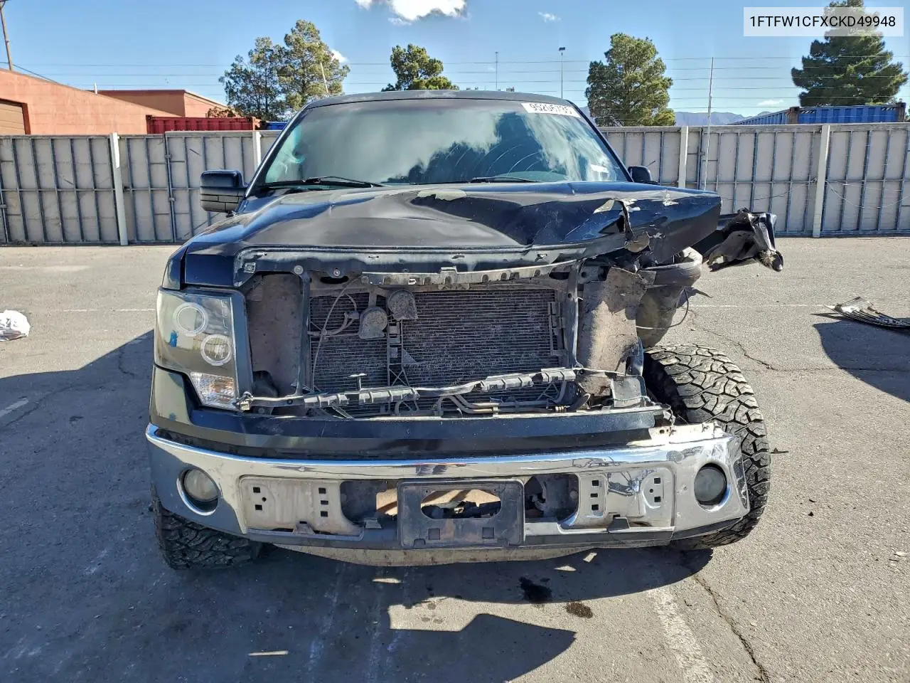 1FTFW1CFXCKD49948 2012 Ford F150 Supercrew