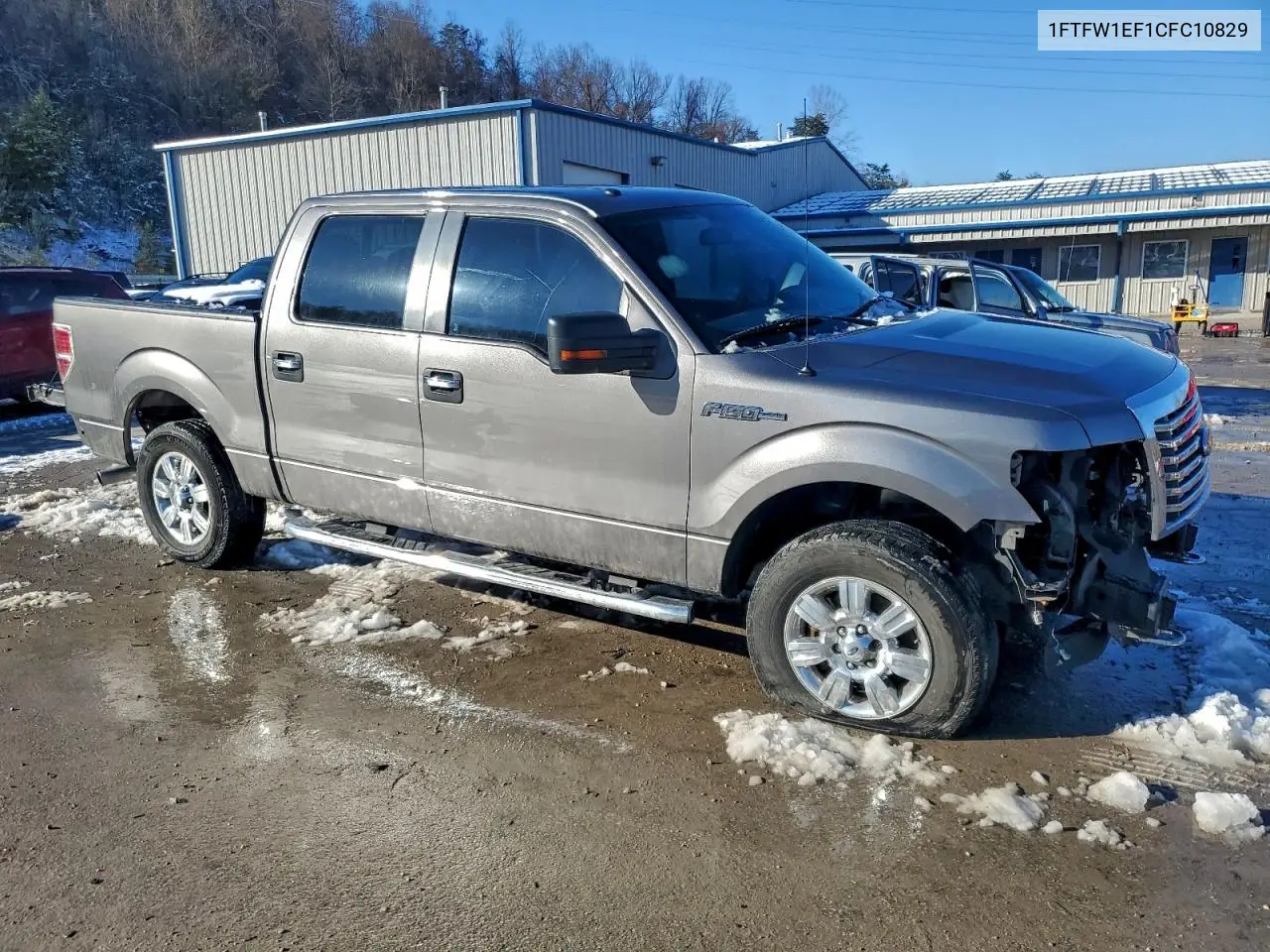 1FTFW1EF1CFC10829 2012 Ford F150 Supercrew