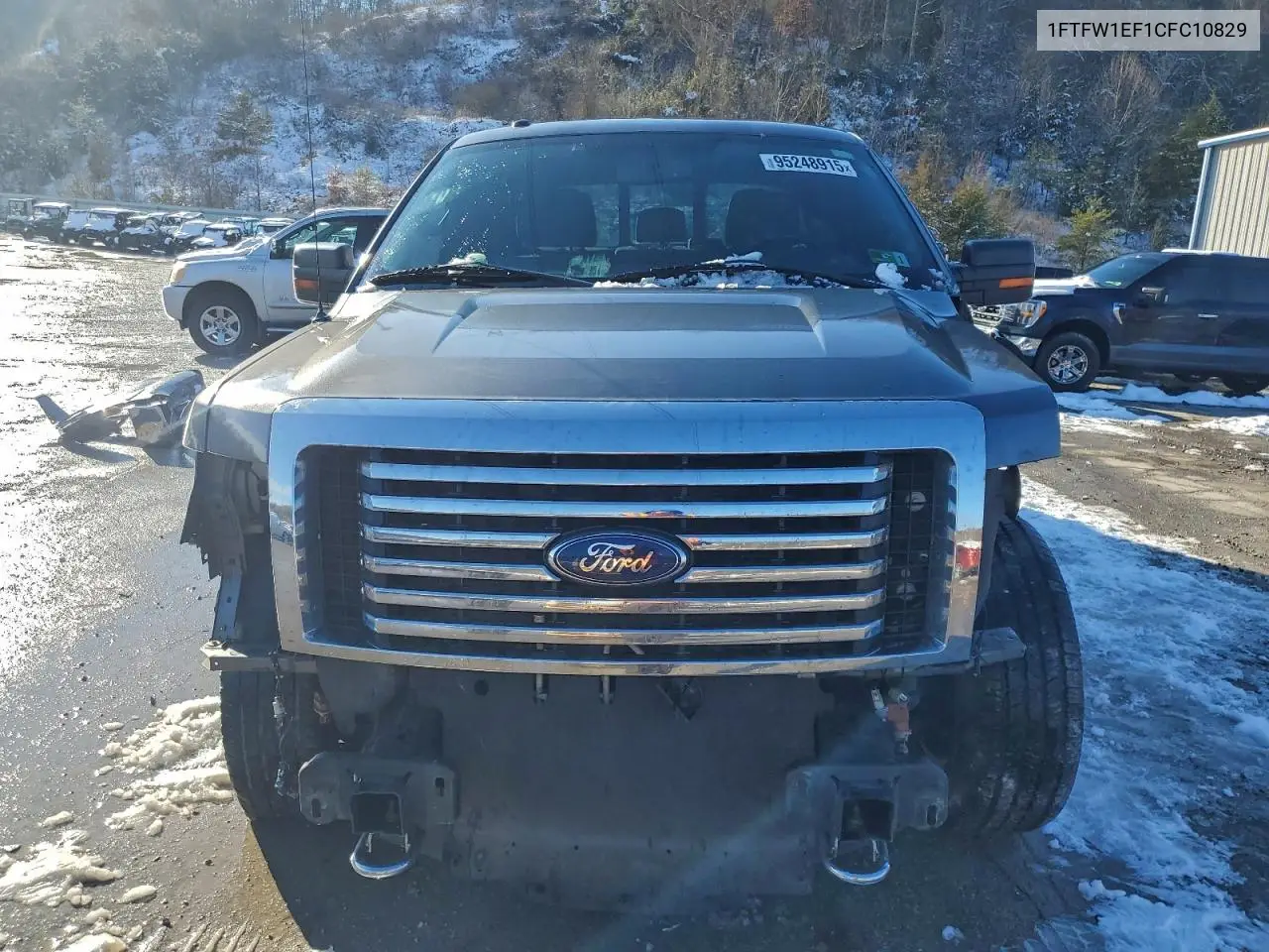 1FTFW1EF1CFC10829 2012 Ford F150 Supercrew