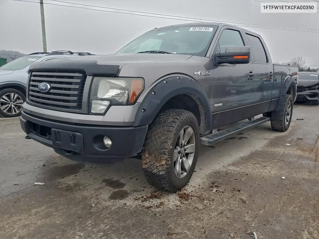 1FTFW1ETXCFA00350 2012 Ford F150 Supercrew