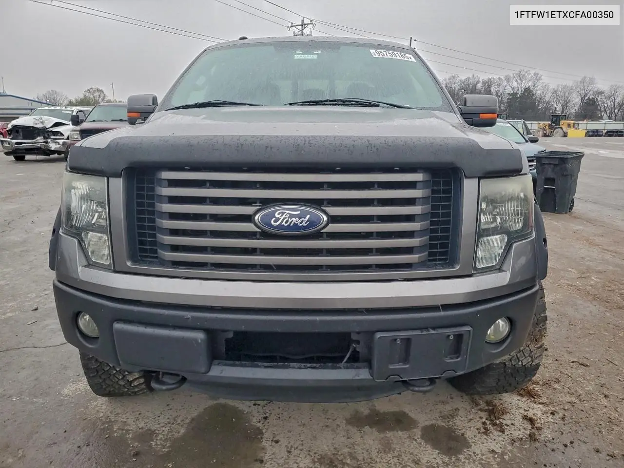 1FTFW1ETXCFA00350 2012 Ford F150 Supercrew
