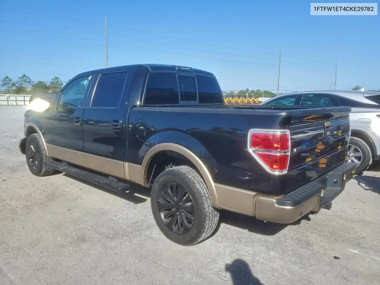1FTFW1ET4CKE29782 2012 Ford F150 Supercrew