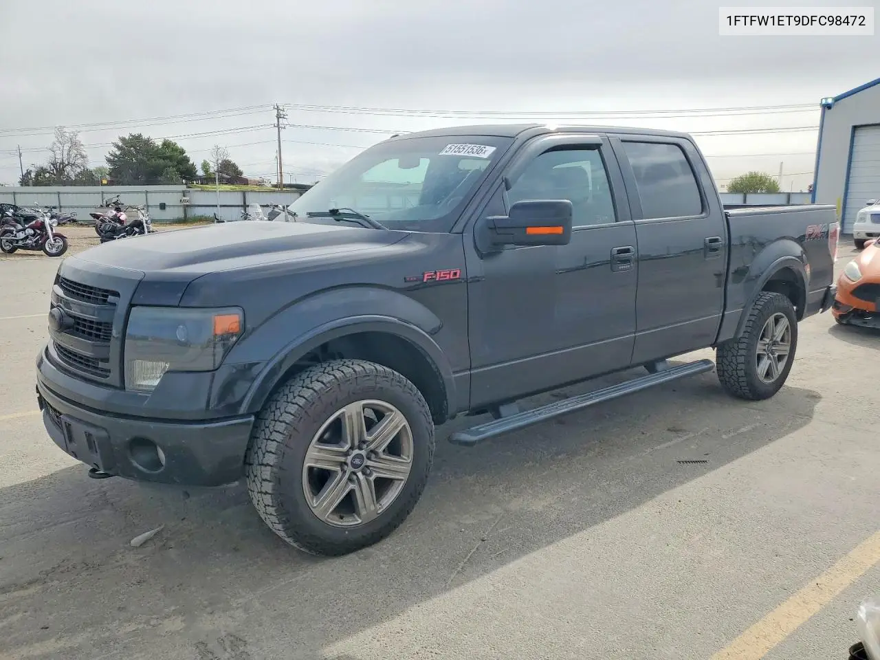 1FTFW1ET9DFC98472 2013 Ford F150 Supercrew