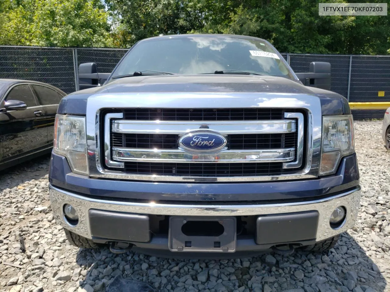 2013 Ford F150 Super Cab VIN: 1FTVX1EF7DKF07203 Lot: 60716204