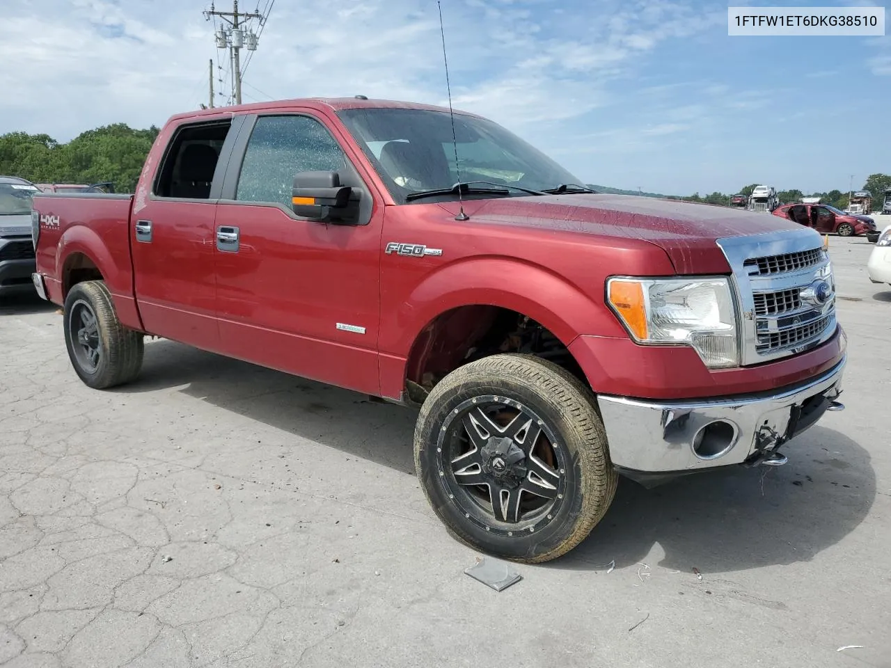 2013 Ford F150 Supercrew VIN: 1FTFW1ET6DKG38510 Lot: 61623754