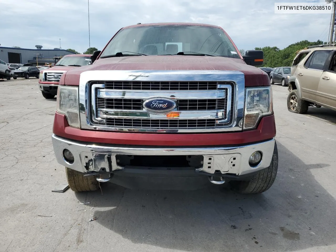 2013 Ford F150 Supercrew VIN: 1FTFW1ET6DKG38510 Lot: 61623754