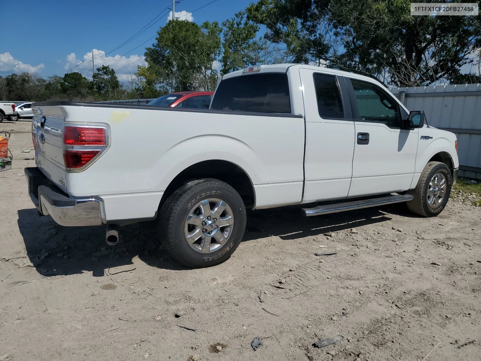 1FTFX1CF2DFB27458 2013 Ford F150 Super Cab