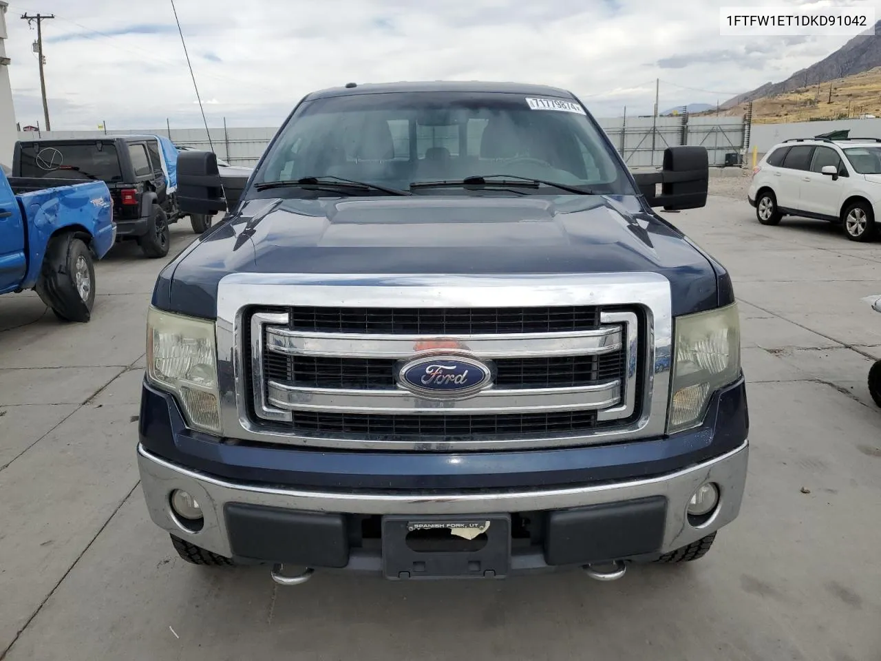 2013 Ford F150 Supercrew VIN: 1FTFW1ET1DKD91042 Lot: 71779874