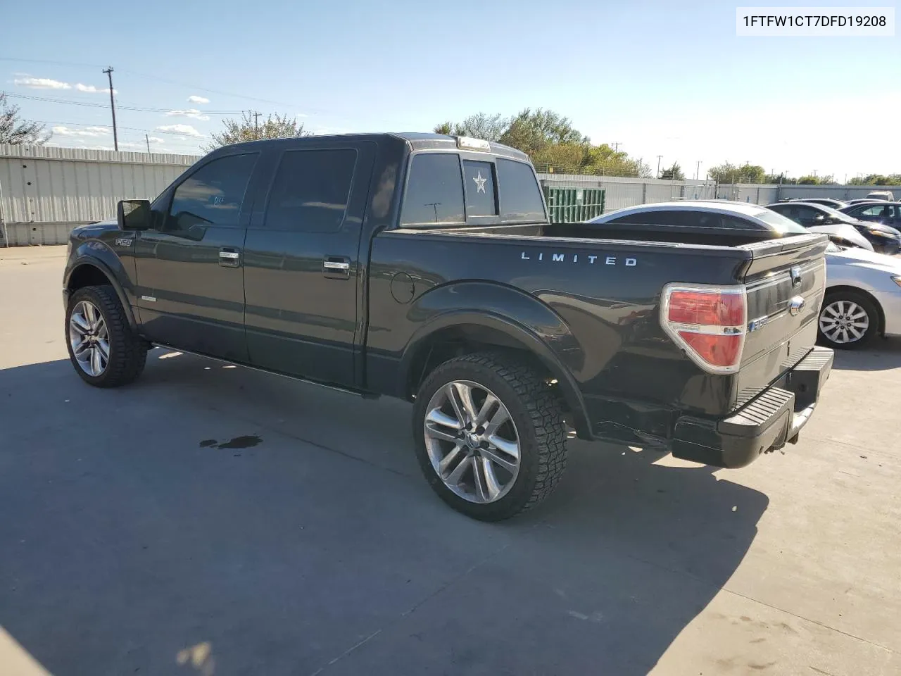 1FTFW1CT7DFD19208 2013 Ford F150 Supercrew