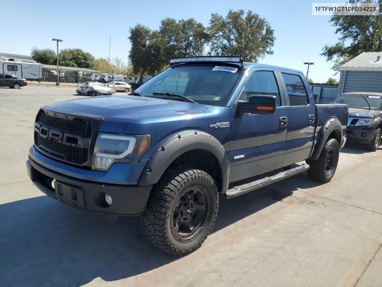 1FTFW1CT1DFD34223 2013 Ford F150 Supercrew