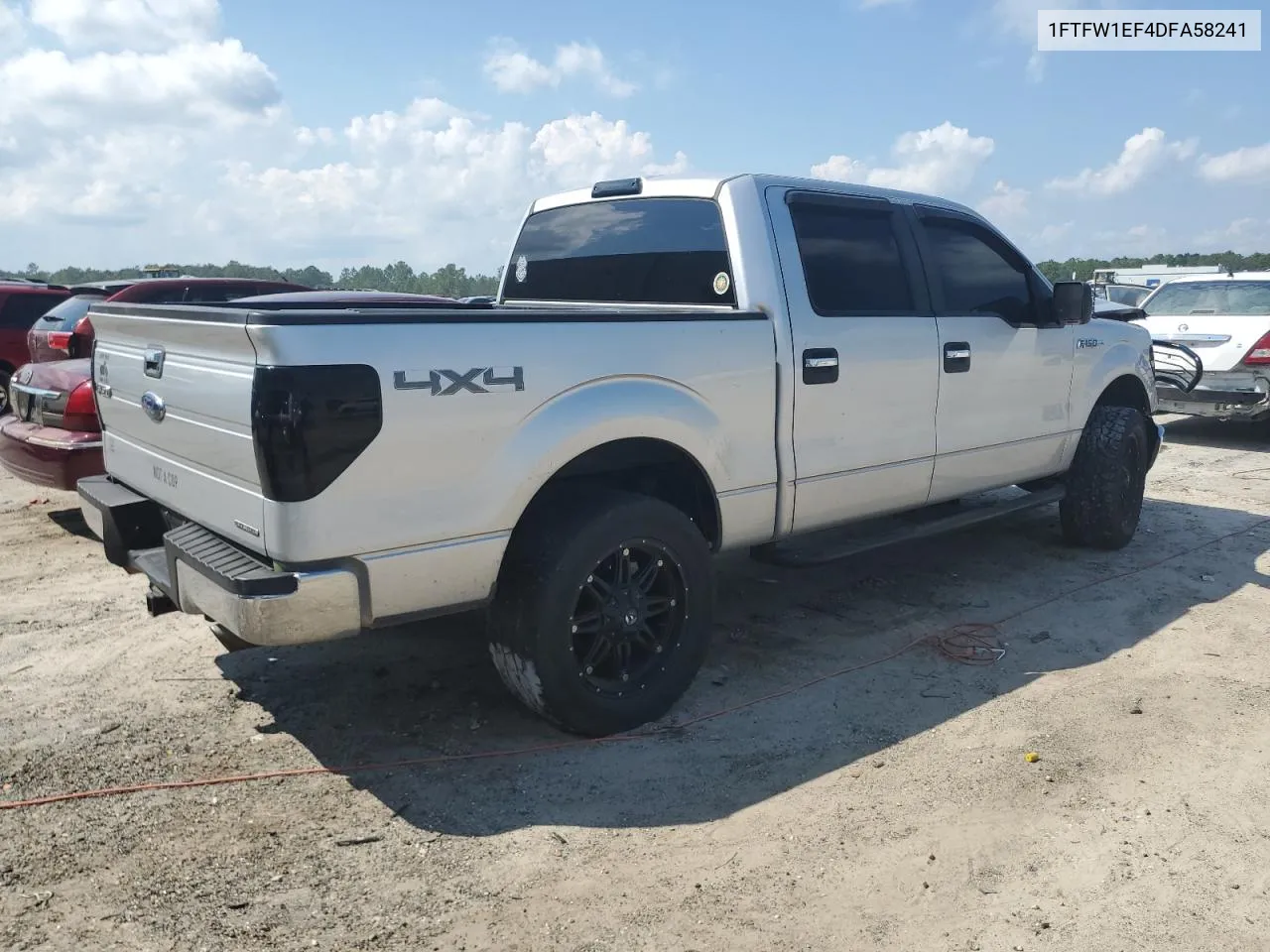 1FTFW1EF4DFA58241 2013 Ford F150 Supercrew