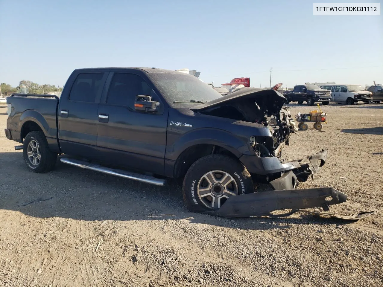 1FTFW1CF1DKE81112 2013 Ford F150 Supercrew