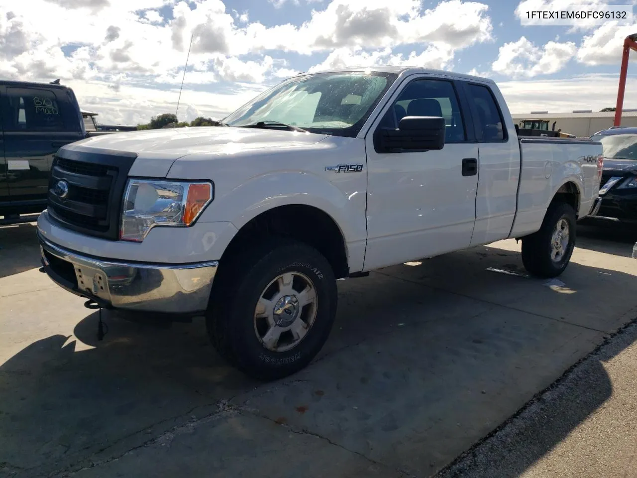 1FTEX1EM6DFC96132 2013 Ford F150 Super Cab