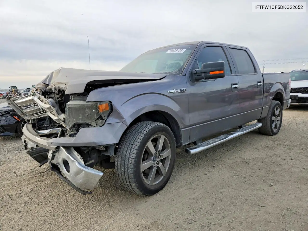1FTFW1CF5DKG22652 2013 Ford F150 Supercrew