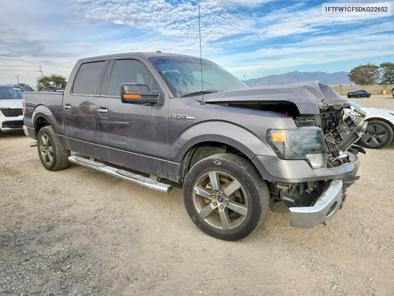 1FTFW1CF5DKG22652 2013 Ford F150 Supercrew