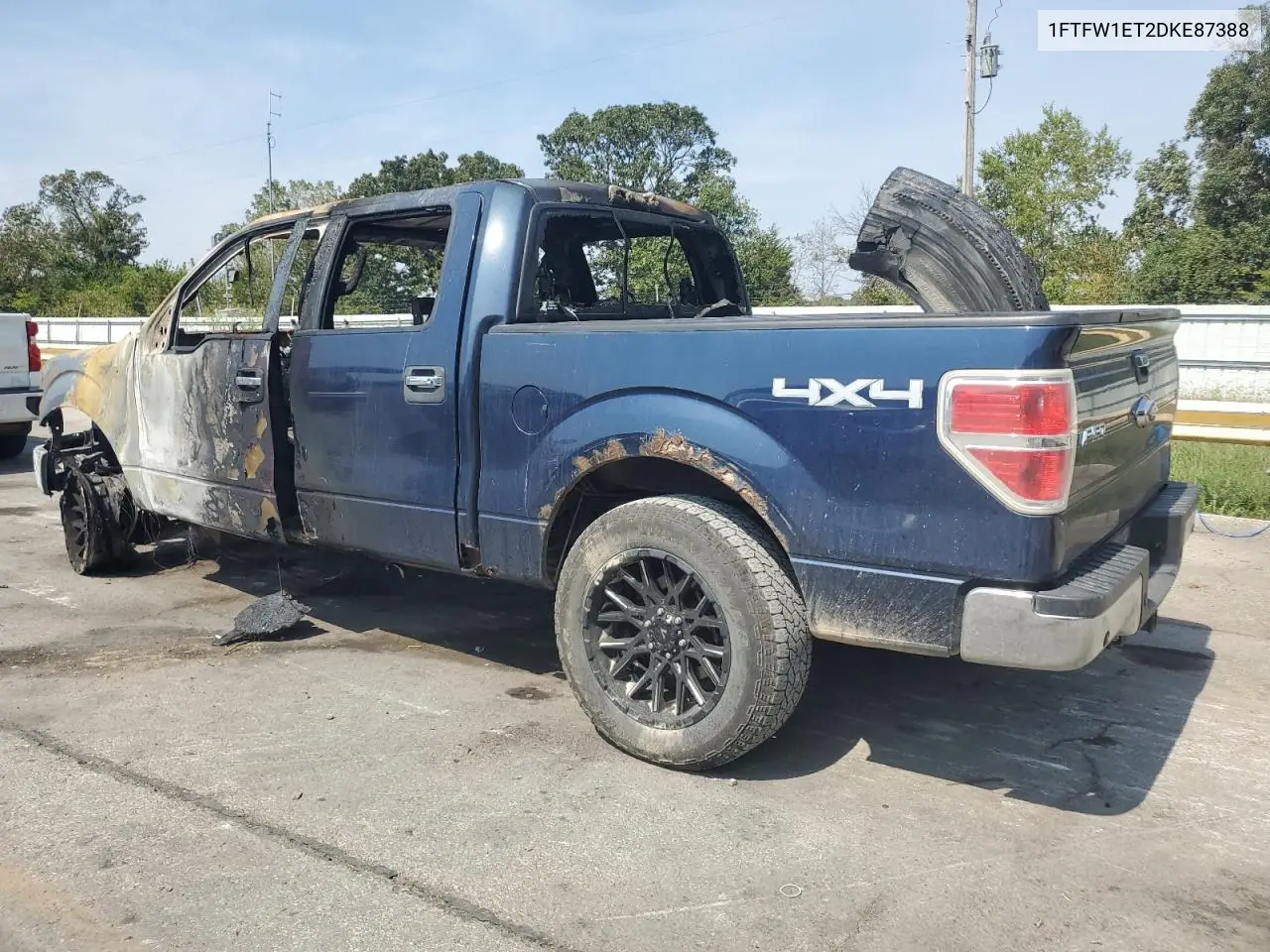 1FTFW1ET2DKE87388 2013 Ford F150 Supercrew