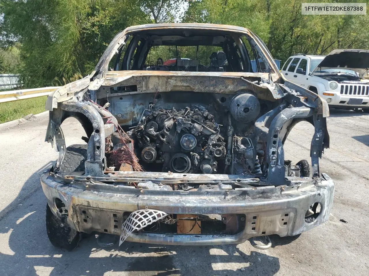 1FTFW1ET2DKE87388 2013 Ford F150 Supercrew