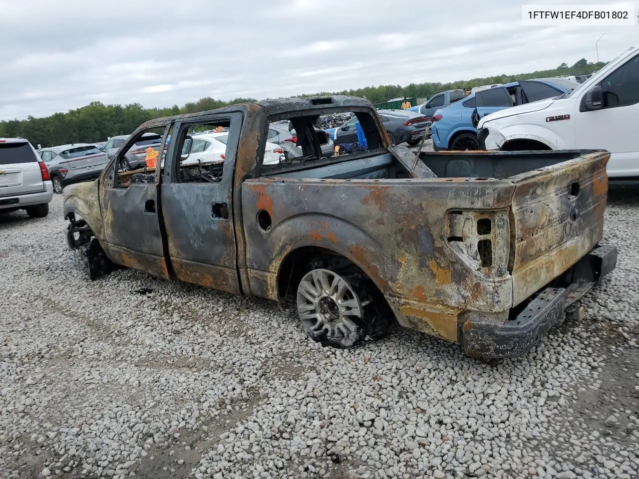 1FTFW1EF4DFB01802 2013 Ford F150 Supercrew