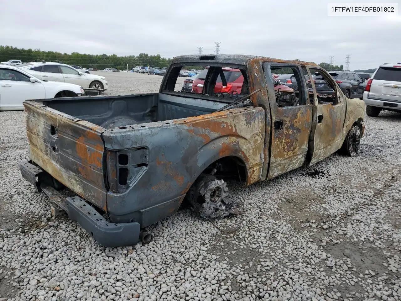 1FTFW1EF4DFB01802 2013 Ford F150 Supercrew