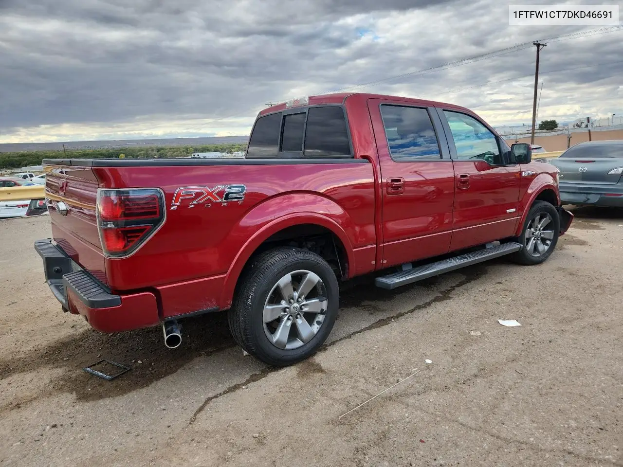 1FTFW1CT7DKD46691 2013 Ford F150 Supercrew