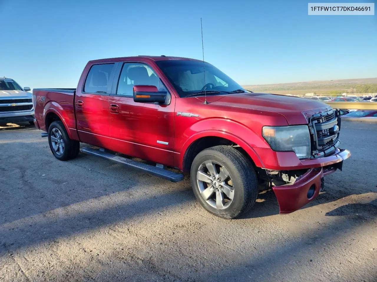 1FTFW1CT7DKD46691 2013 Ford F150 Supercrew