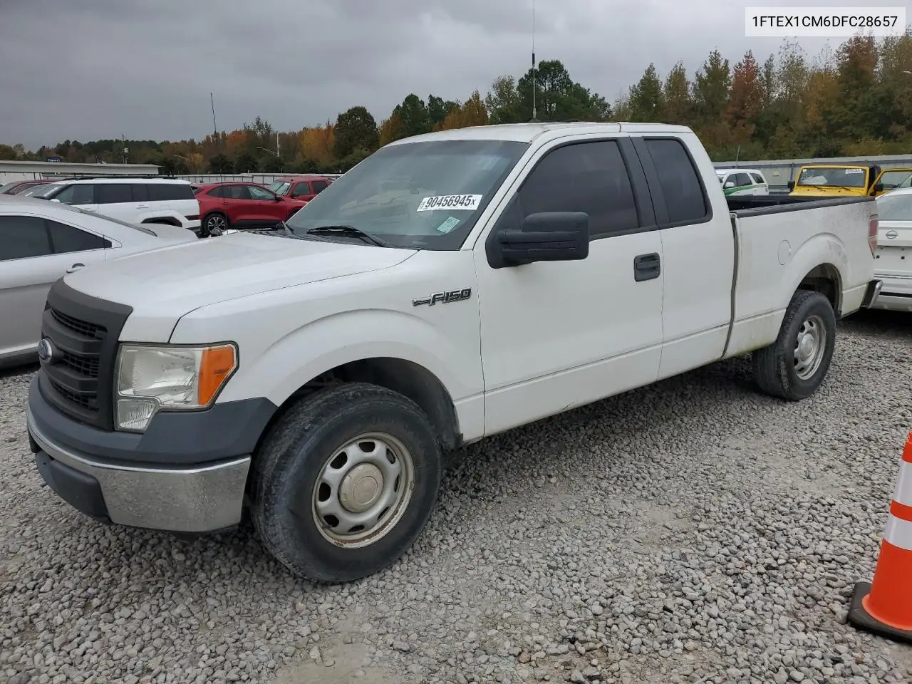 1FTEX1CM6DFC28657 2013 Ford F150 Super Cab