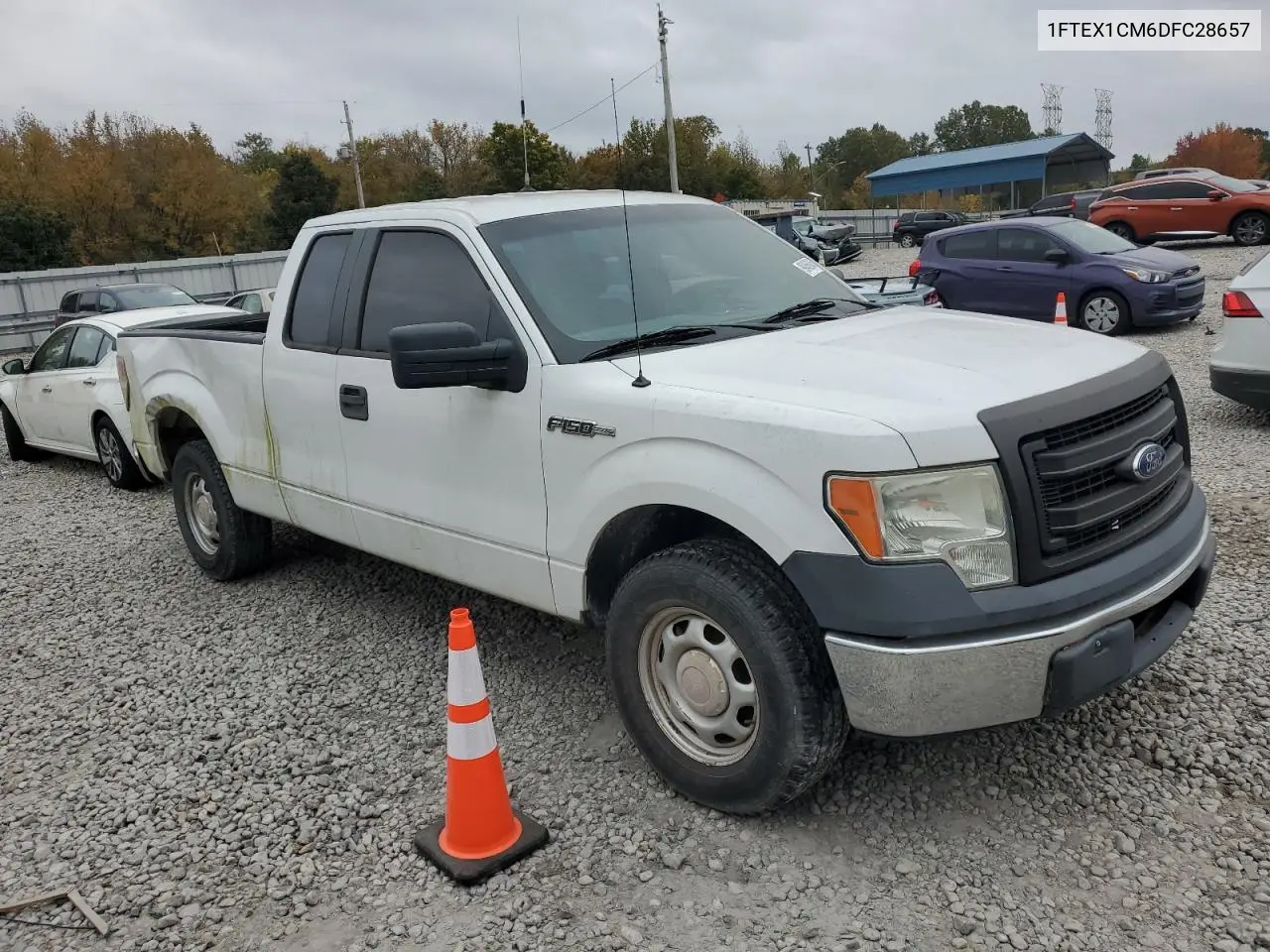1FTEX1CM6DFC28657 2013 Ford F150 Super Cab