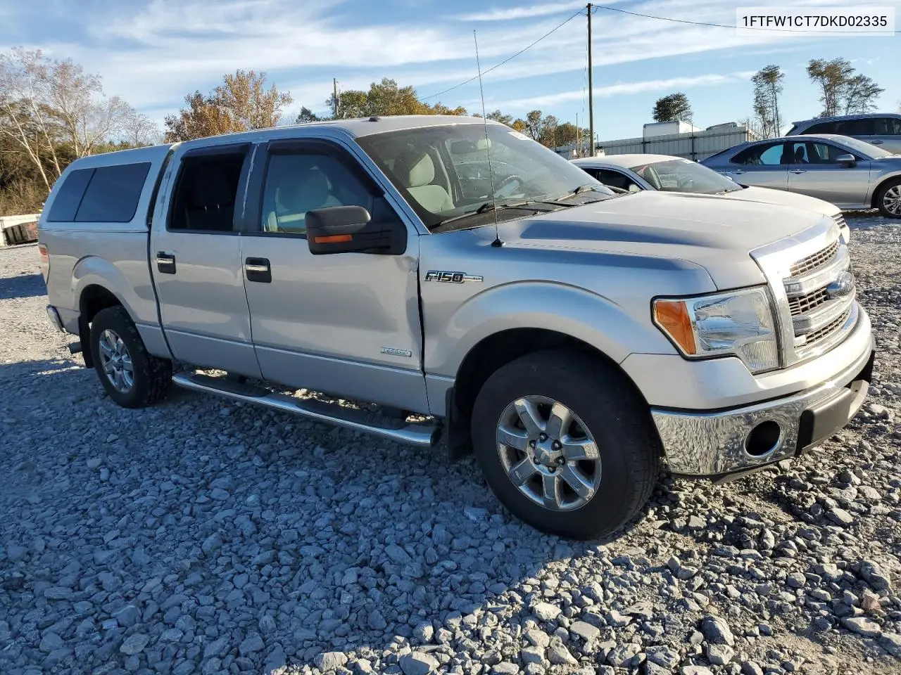 1FTFW1CT7DKD02335 2013 Ford F150 Supercrew