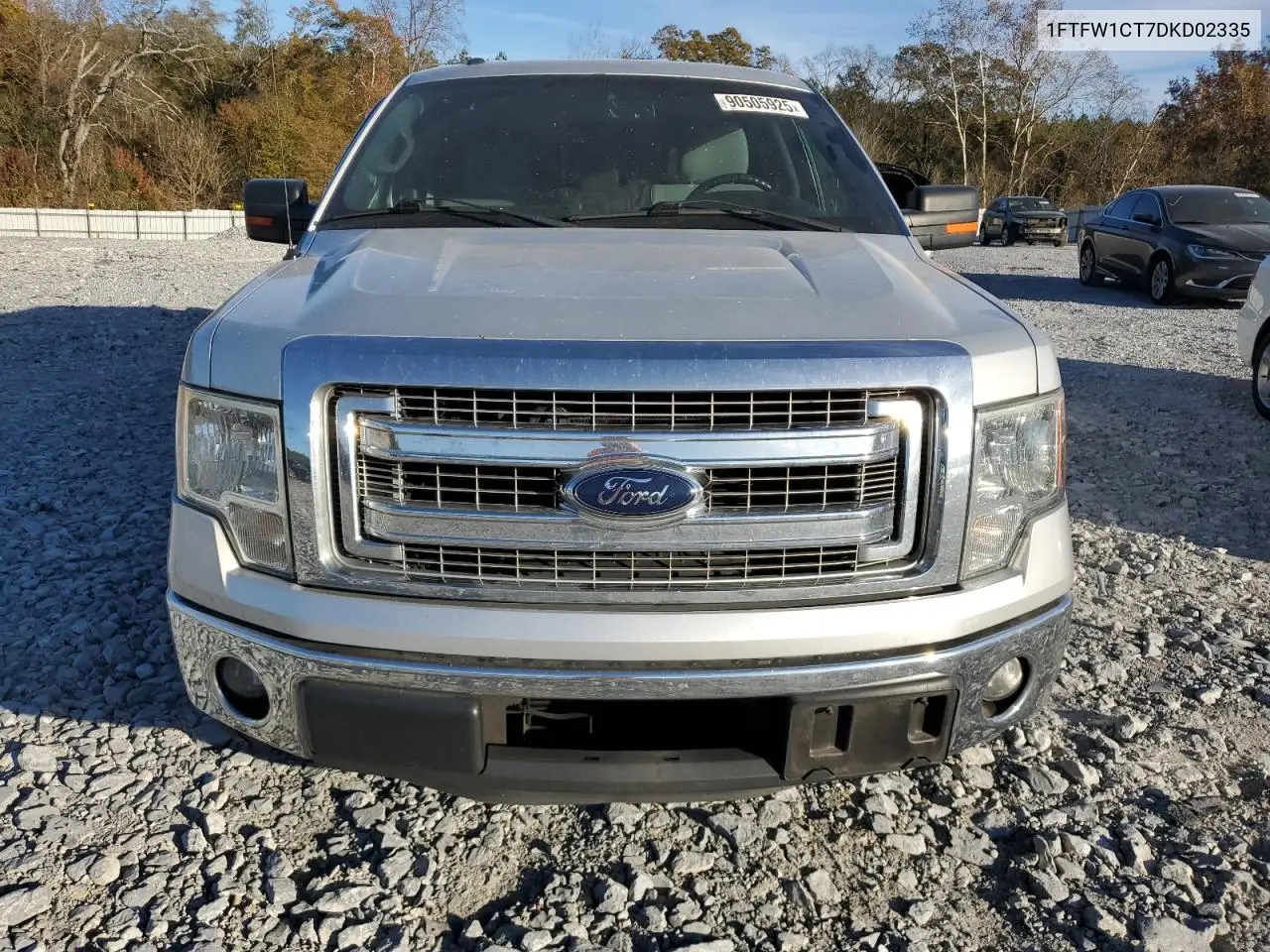 1FTFW1CT7DKD02335 2013 Ford F150 Supercrew