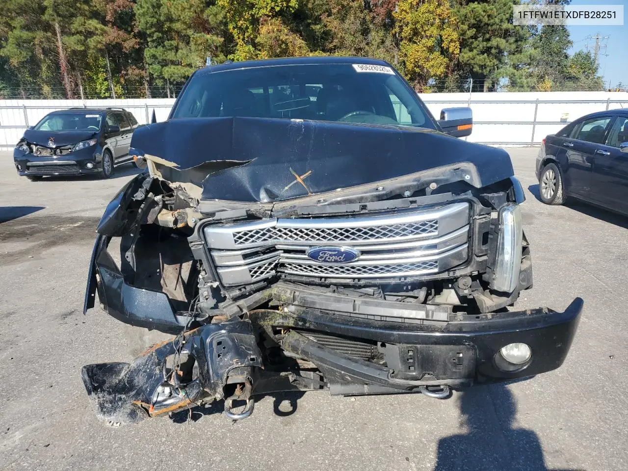 1FTFW1ETXDFB28251 2013 Ford F150 Supercrew