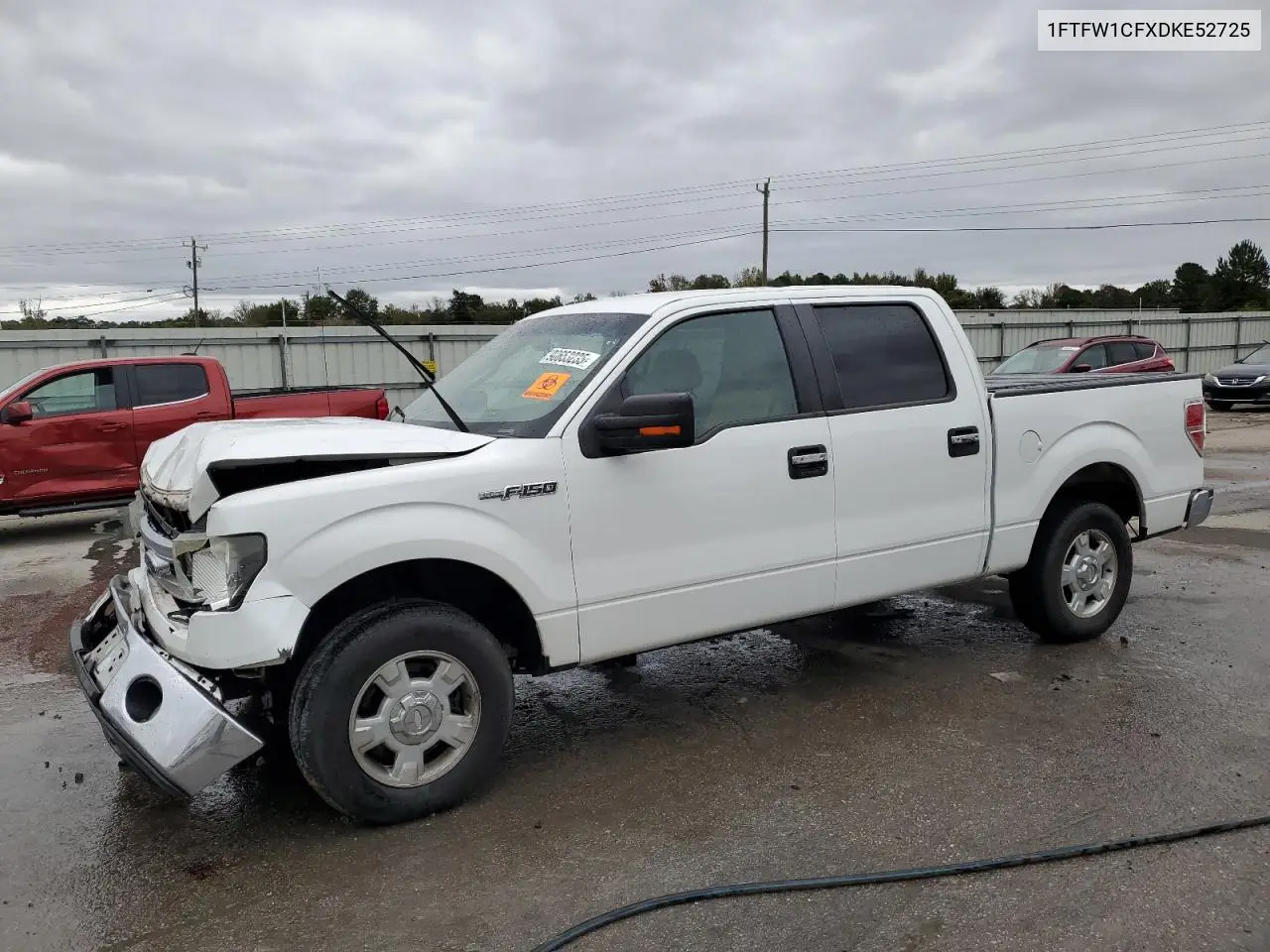 1FTFW1CFXDKE52725 2013 Ford F150 Supercrew