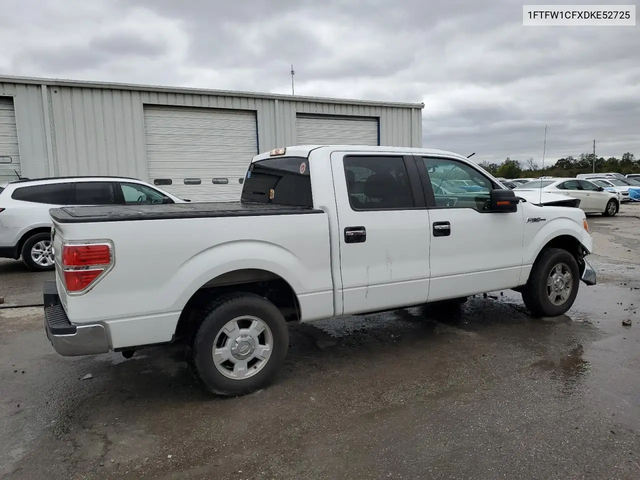1FTFW1CFXDKE52725 2013 Ford F150 Supercrew