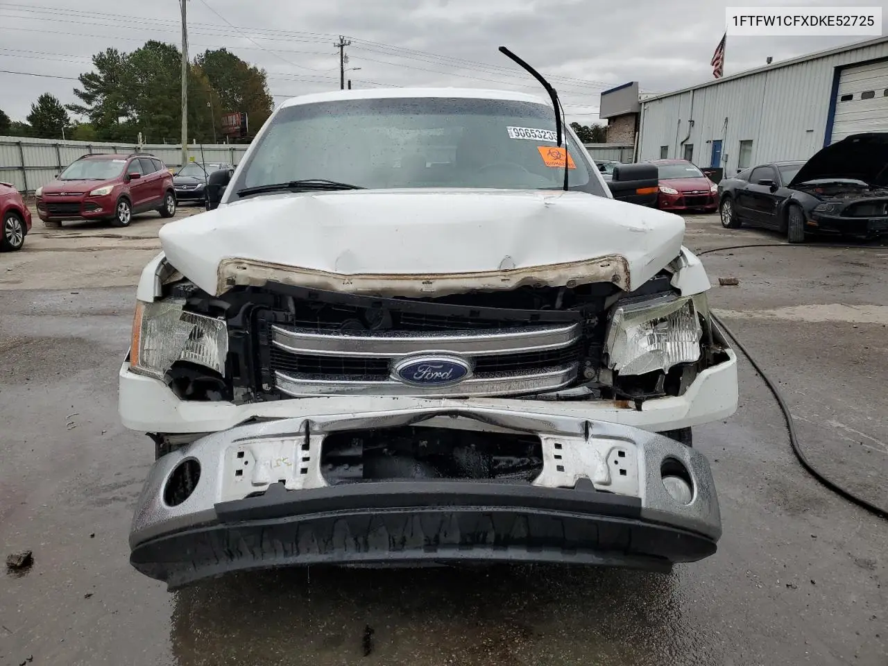 1FTFW1CFXDKE52725 2013 Ford F150 Supercrew
