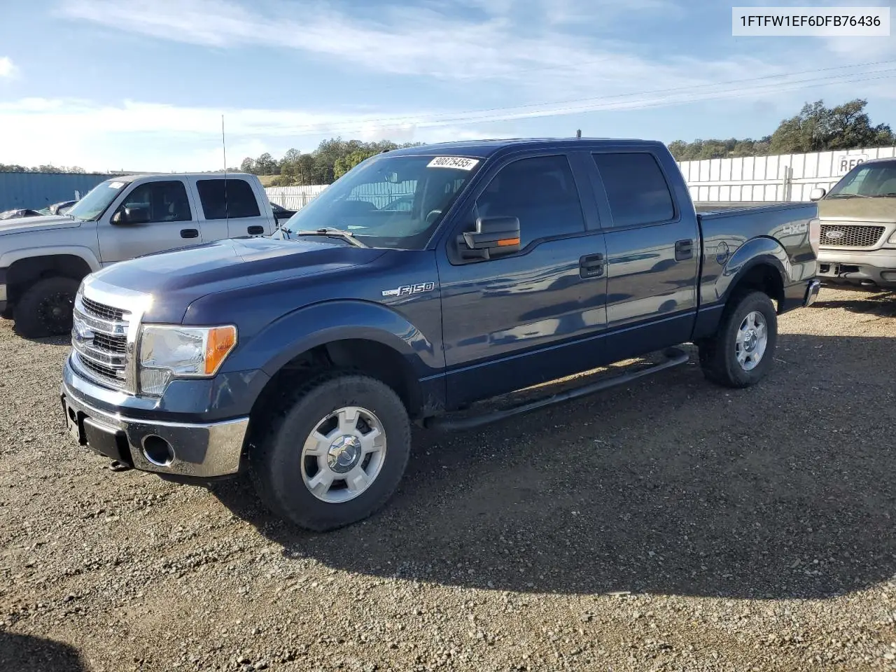 1FTFW1EF6DFB76436 2013 Ford F150 Supercrew
