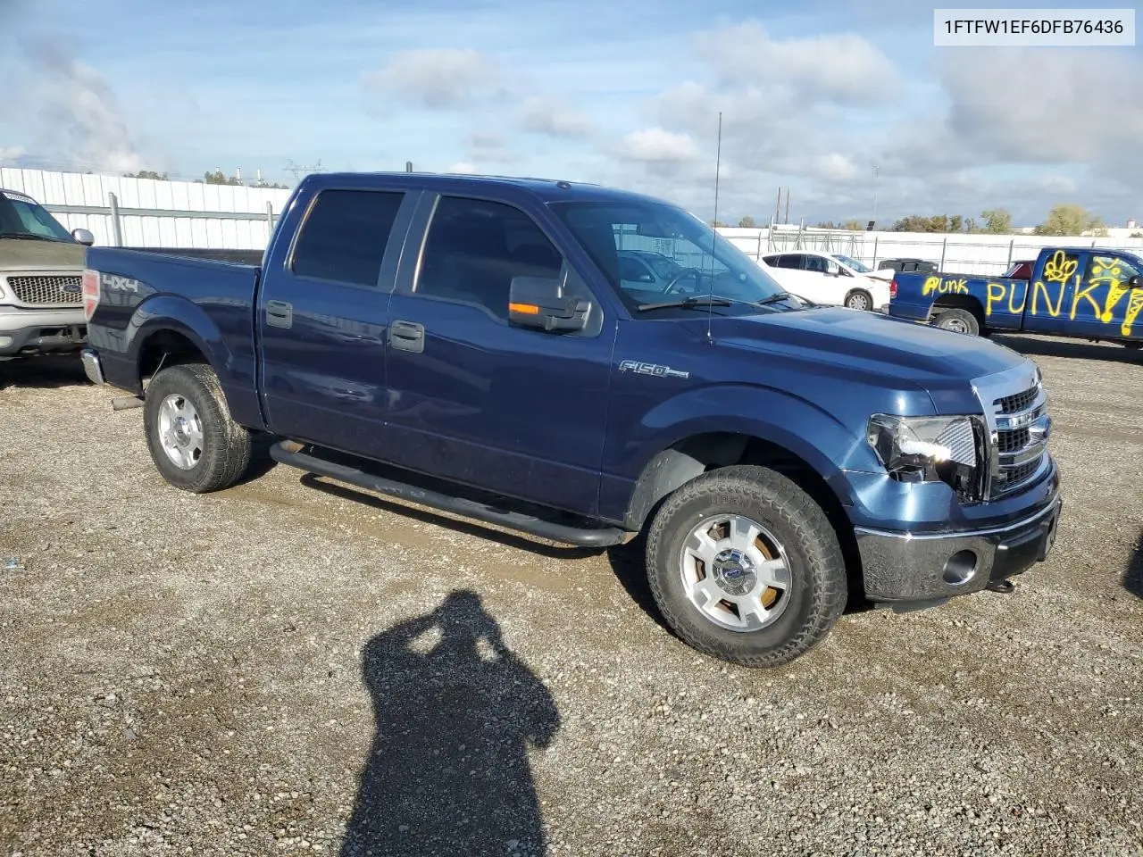 1FTFW1EF6DFB76436 2013 Ford F150 Supercrew