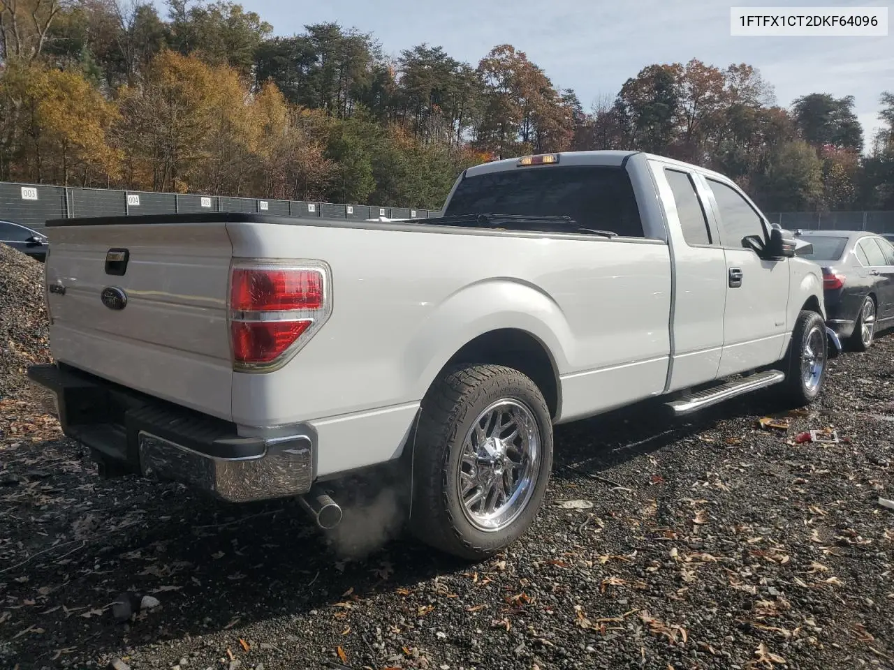 1FTFX1CT2DKF64096 2013 Ford F150 Super Cab
