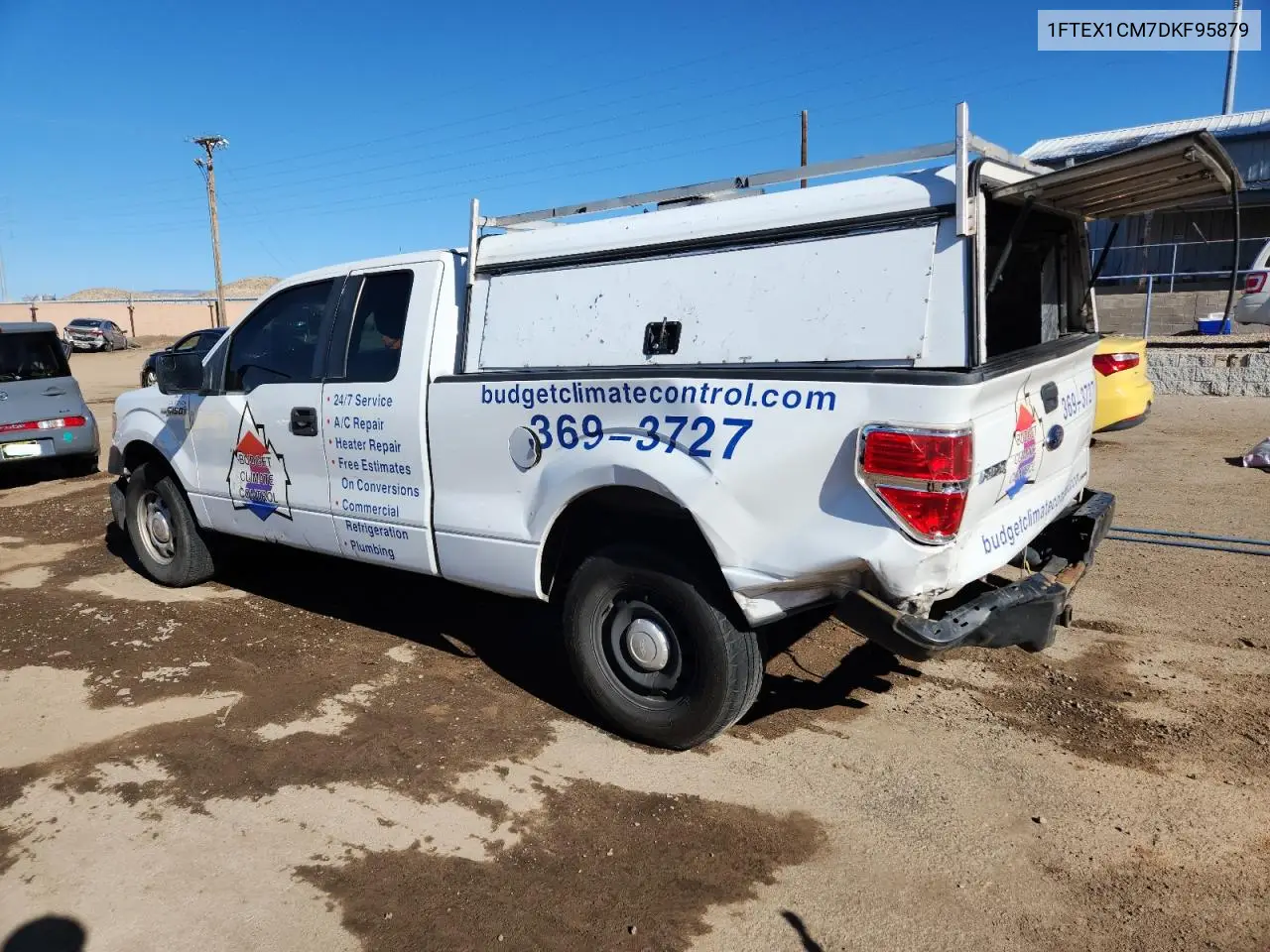 1FTEX1CM7DKF95879 2013 Ford F150 Super Cab