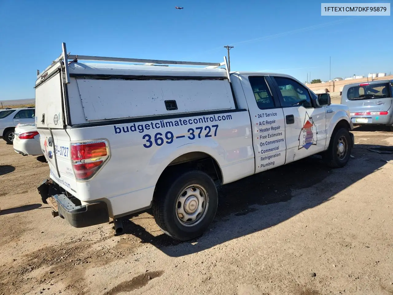 1FTEX1CM7DKF95879 2013 Ford F150 Super Cab