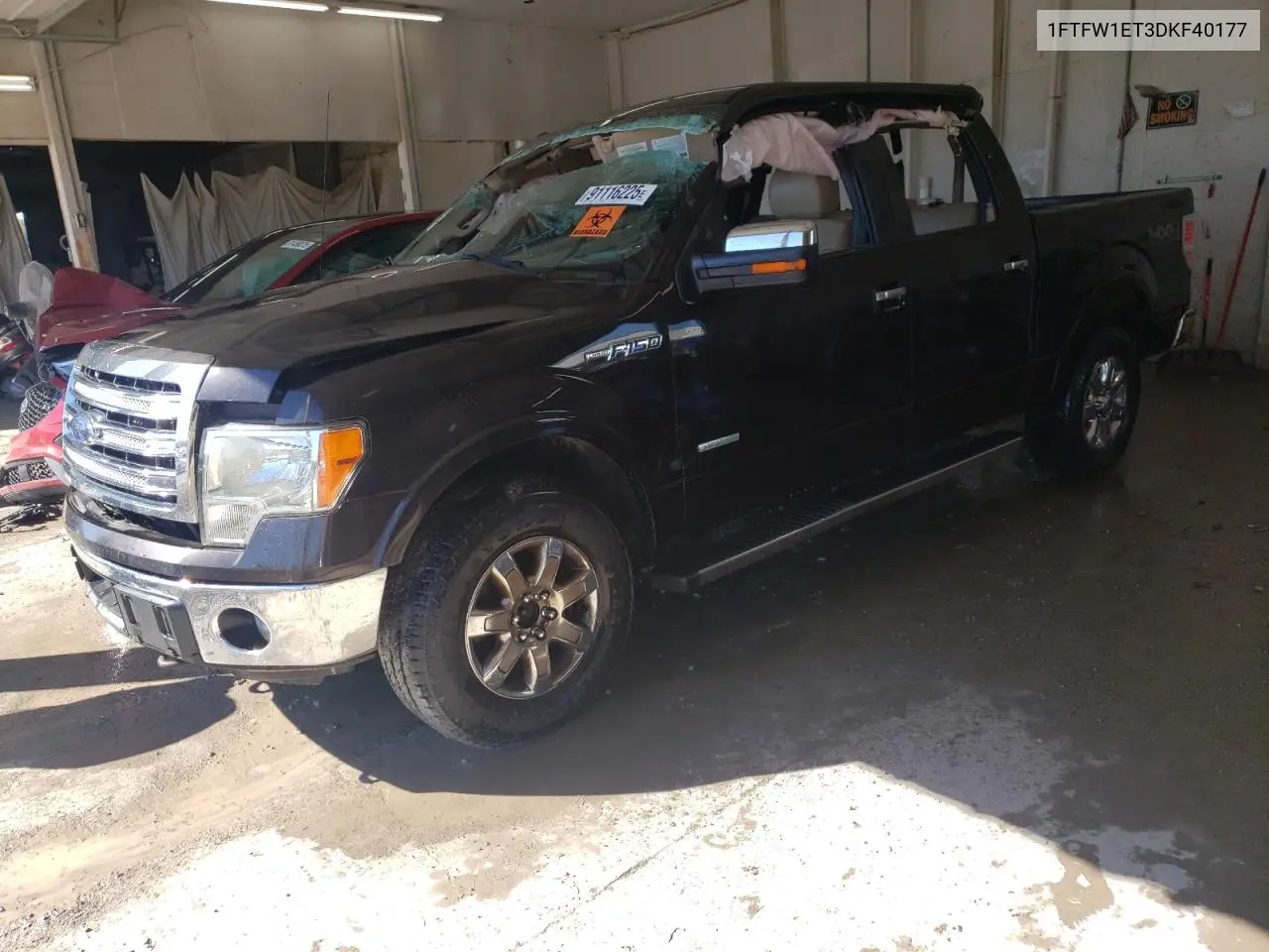 1FTFW1ET3DKF40177 2013 Ford F150 Supercrew