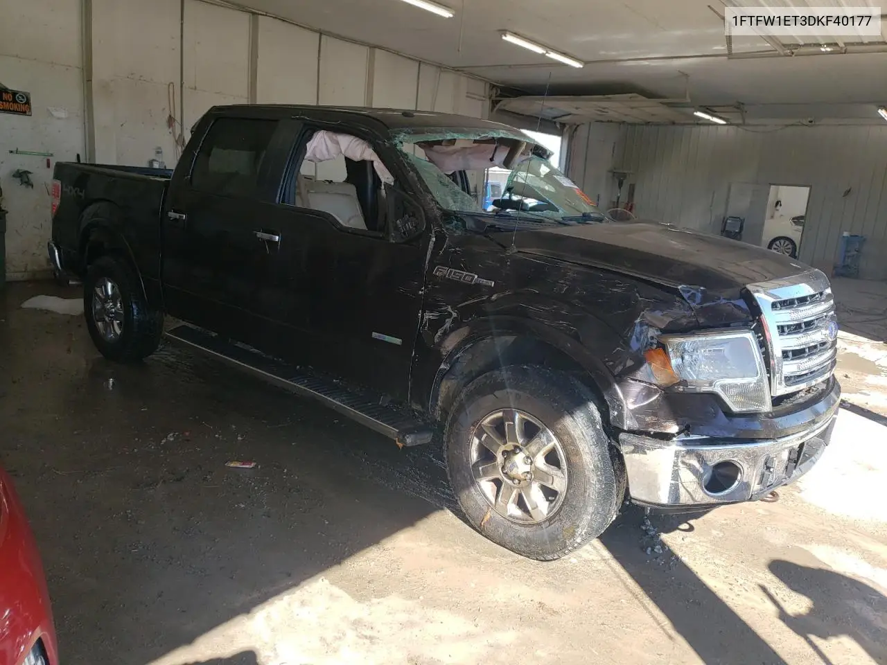 1FTFW1ET3DKF40177 2013 Ford F150 Supercrew